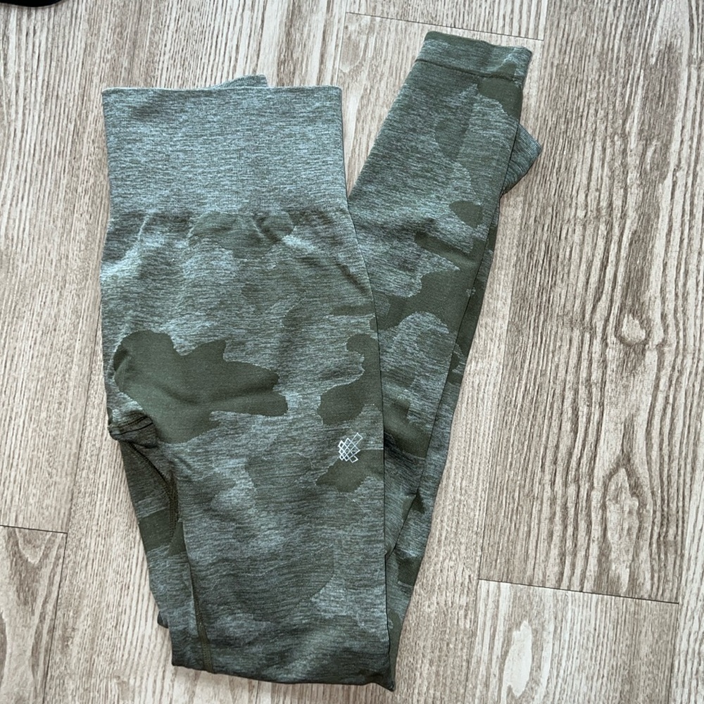 Jed North Green Camo Leggings